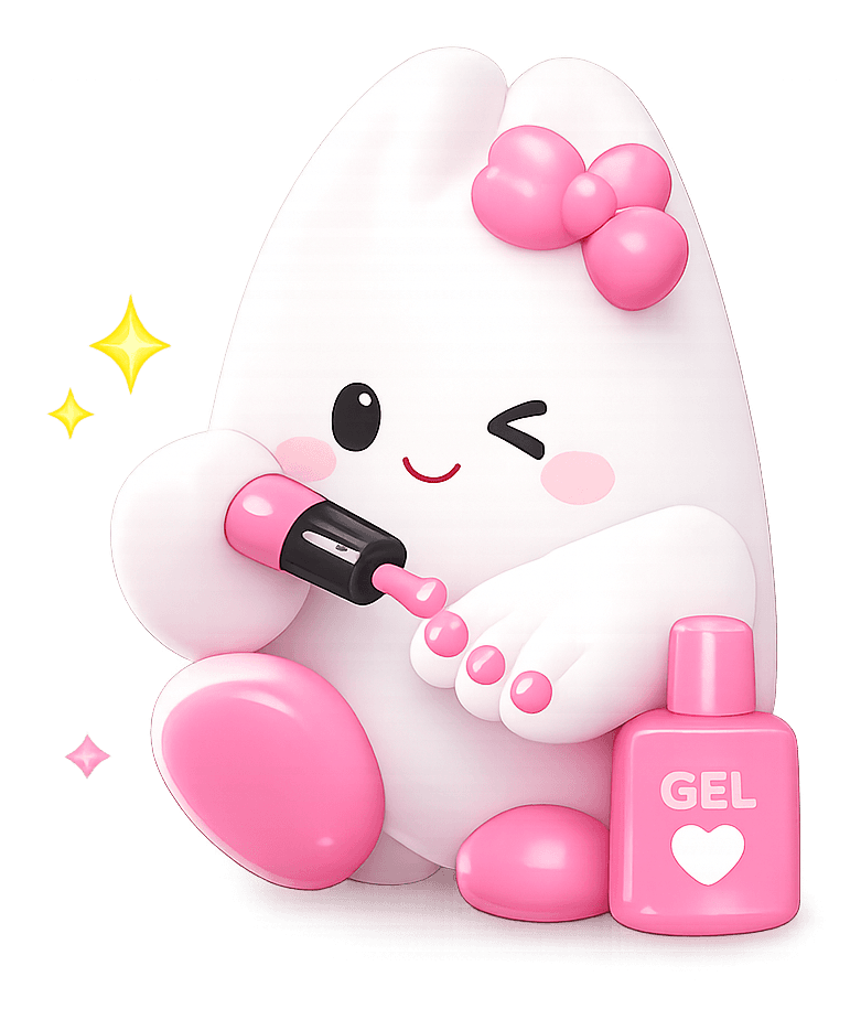 ZE NAILS nail polish mascot
